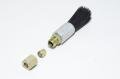 Round grease applicator nylon brush 13mm diameter 35mm bristles with Voss 6mm compression tube fitting *new*